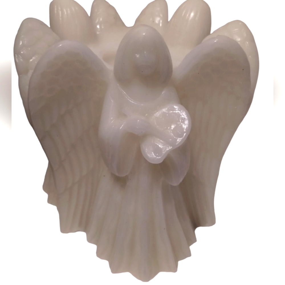 Vintage Angelic Christmas Candle